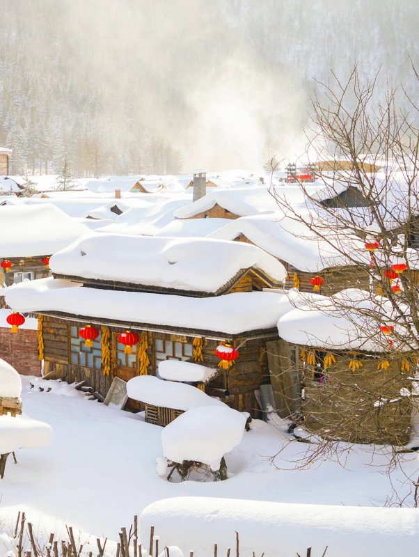 必一体育下载滑雪哈尔滨雪乡冬季游(图16)