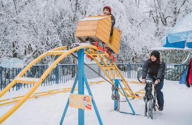 必一体育不是东北去不起而是乐山周边滑雪更有性价比！(图5)